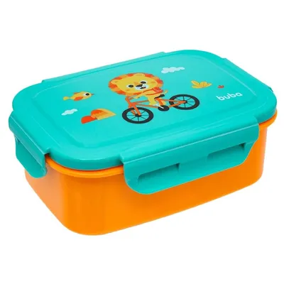 Bentô Box Buba Lancheira E Marmita Aço Inox Zoo Leão Bentô Box Buba Lancheira E Marmita Aço Inox Zoo Leão