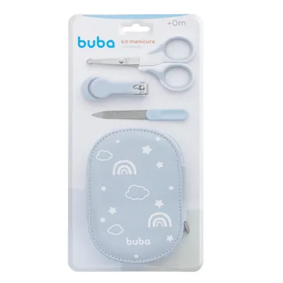 Kit Manicure Bebê Buba Com Estojo