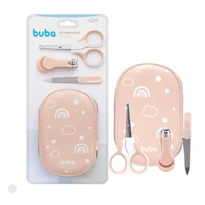 Kit Manicure Bebê Buba Com Estojo