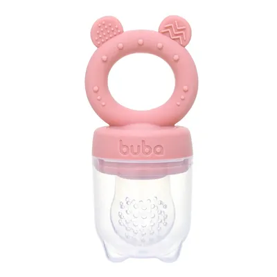 Alimentador Buba Porta Frutinha Silicone Ursinho