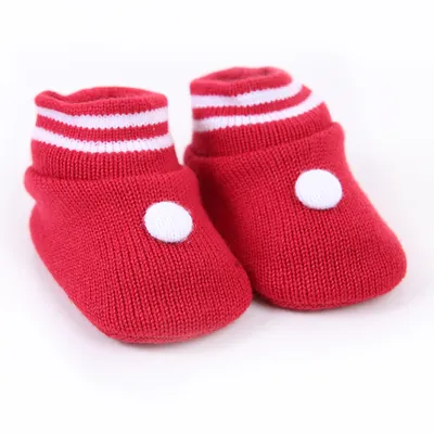 Kit Enxoval Fio De Amor Acrílico Sapato Luva Touca - 3 Peças Kit Enxoval Fio De Amor Acrílico Sapato Luva Touca - 3 Peças