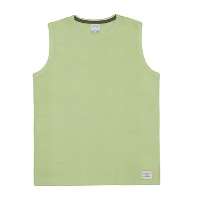 Camiseta Regata Infantil Alakazoo Malha Texturizada Básica