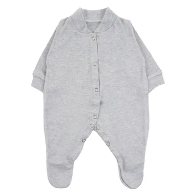 Kit Macacão Longo Prematuro Top Chot Liso Menino - 3 Peças