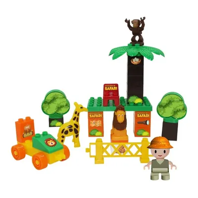 Brincando De Safari Monte Líbano Peças De Encaixar Blocos