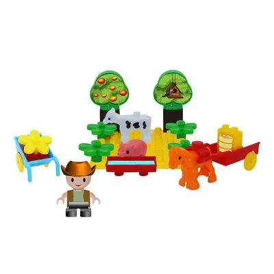 Brincando De Fazendinha Monte Líbano Peças De Encaixar Bloco