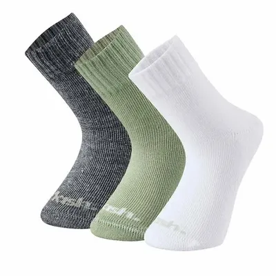 Kit Meia Bebê Mash Cano Médio - 3 Pares