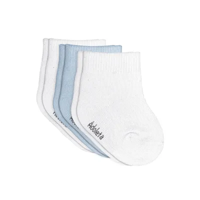 Kit Meia Bebê Adoleta Lisa 0 A 6 Meses - 3 Pares