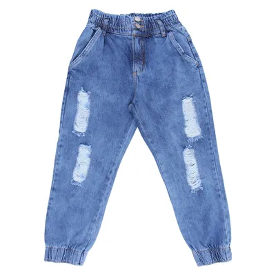 Calça Jeans Juvenil Frommer Jogger Detalhe Rasgos Calça Jeans Juvenil Frommer Jogger Detalhe Rasgos
