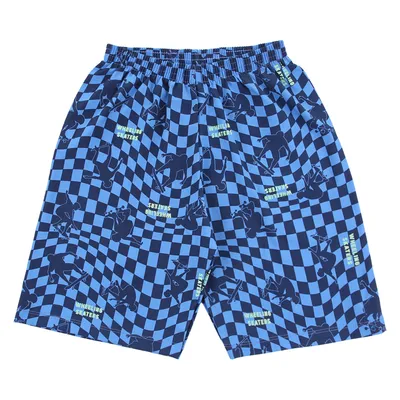 Bermuda Juvenil Bicho Bagunça Tactel Com Elastano Estampada Bermuda Juvenil Bicho Bagunça Tactel Com Elastano Estampada