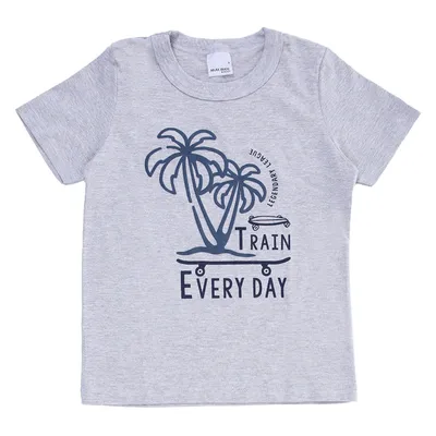 Conjunto Infantil Malwee Camiseta Estampa E Bermuda Moletom