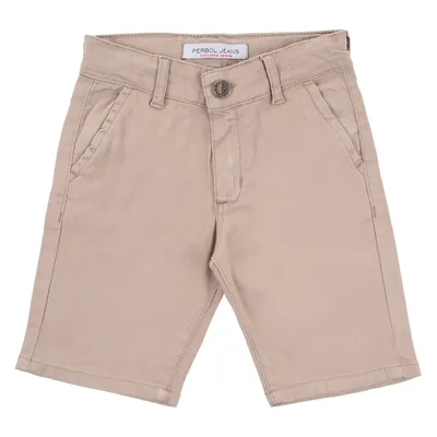 Bermuda Sarja Infantil Perbol Tradicional Básica