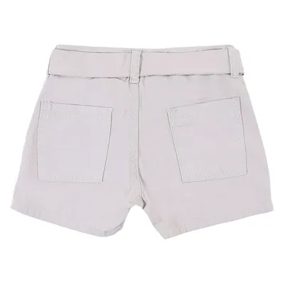 Short Sarja Infantil Oznes Bolso Frontal E Cinto Short Sarja Infantil Oznes Bolso Frontal E Cinto