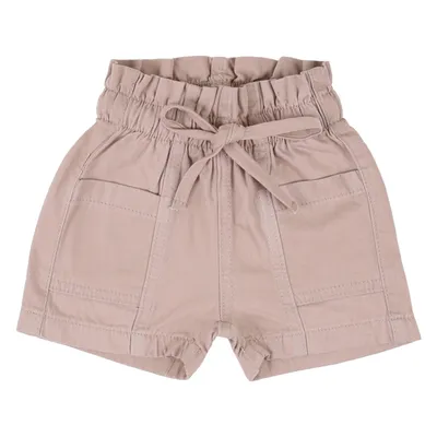Short Sarja Infantil Oznes Cós Elástico E Cadarço Short Sarja Infantil Oznes Cós Elástico E Cadarço