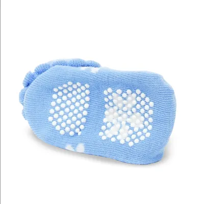 Meia Bebê Adoleta Com Aplique Bichinho Antiderrapante