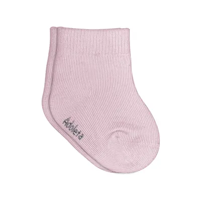 Kit Meia Bebê Adoleta Menina Lisa - 3 Pares