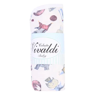 Jogo Lençol Berço Americano Sul Brasil Estampa Circo 2 Peças