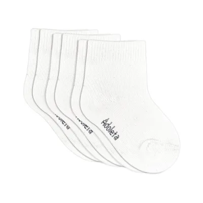 Kit Meia Infantil Adoleta Unissex Lisa - 3 Pares