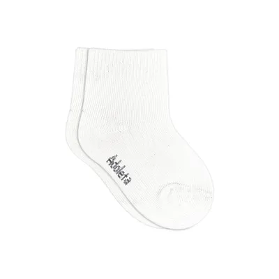 Kit Meia Infantil Adoleta Unissex Lisa - 3 Pares