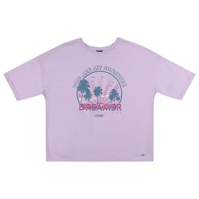 Blusa Juvenil Beats Meia Malha Estampada Dreamer