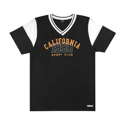 Camiseta Juvenil Beats Meia Malha Penteada Estampada