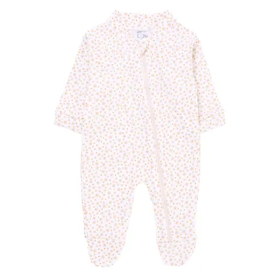 Macacão Longo Prematuro Mub Suedine Estampado Com Zíper