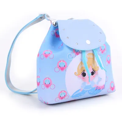 Mochila Infantil Princesa Pink Com Glitter Princesinha
