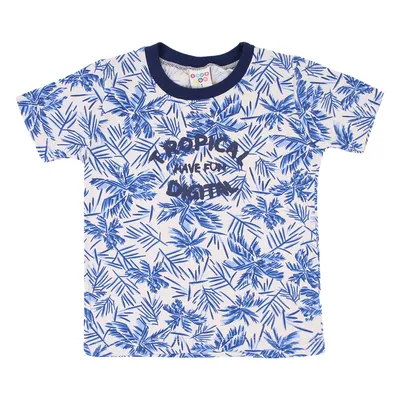 Camiseta Infantil Have Fun Kauai Meia Malha Estampa Tropical