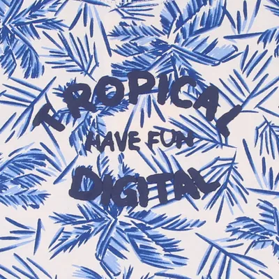 Camiseta Infantil Have Fun Kauai Meia Malha Estampa Tropical