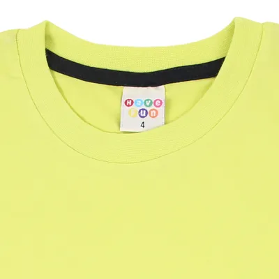Camiseta Infantil Have Fun Rules Meia Malha Estampada