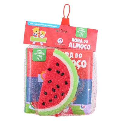 Livro De Banho Ciranda Cultural Hora Do Almoço Livro De Banho Ciranda Cultural Hora Do Almoço