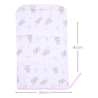 Kit Pano De Boca Din Don Soft Estampa Ursa - 2 Unidades