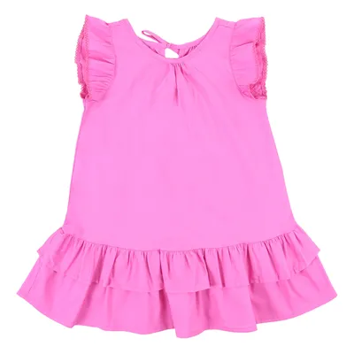 Vestido Infantil Kookabu Com Babados E Detalhe Picueta