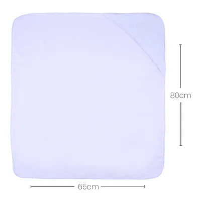 Toalha Com Capuz Art Bebê Bordado Origami