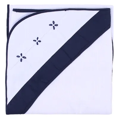 Toalha Com Capuz Art Bebê Bordado Origami