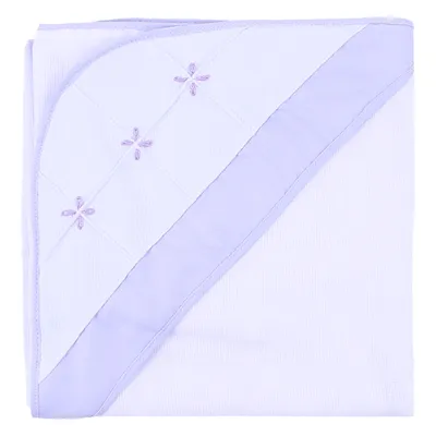 Toalha Com Capuz Art Bebê Bordado Origami
