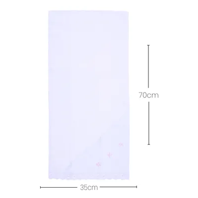 Kit Fralda De Ombro Art Bebê Bordado Origami - 2 Unidades