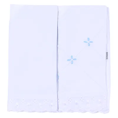 Kit Fralda De Ombro Art Bebê Bordado Origami - 2 Unidades