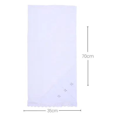 Kit Fralda De Ombro Art Bebê Bordado Origami - 2 Unidades