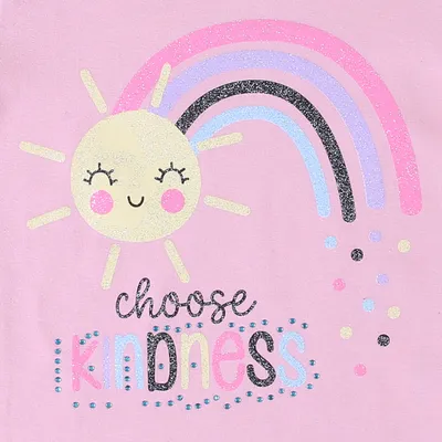 Blusa Infantil Color Mini Estampa Arco-Íris