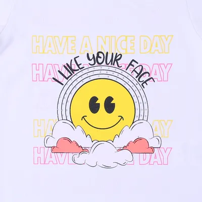 Blusa Infantil Color Girl Estampa I Like You