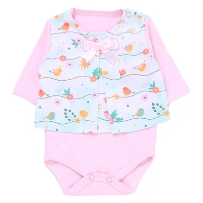 Pagão Bonettinhos Body Manga Longa E Mijão Com Pé