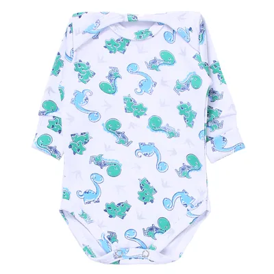 Pagão Bonettinhos Body Manga Longa Estampado E Mijão Vira Pé