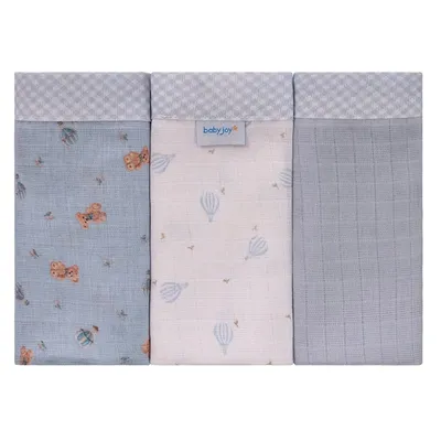 Kit Fraldas Baby Joy Uro Balão 03 Peças