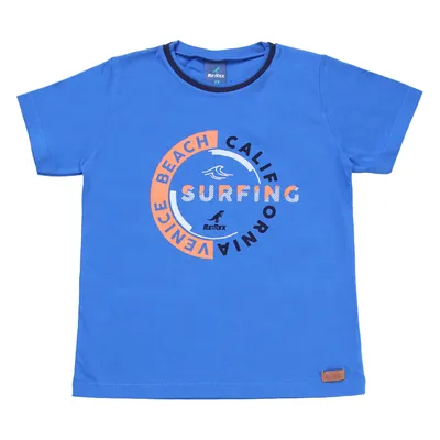 Conjunto Infantil Reirex Camiseta Estampa Bermuda Moletinho