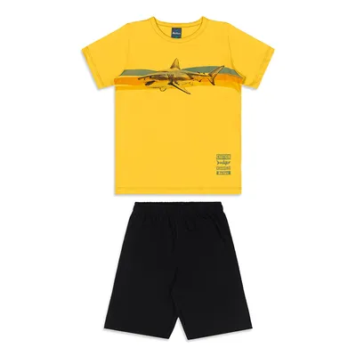 Conjunto Juvenil Reirex Camiseta Estampa Bermuda Moletinho Conjunto Juvenil Reirex Camiseta Estampa Bermuda Moletinho