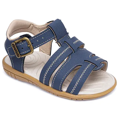 Sandália Bebê Pimpolho Casual Tiras Com Fivela Fase 2