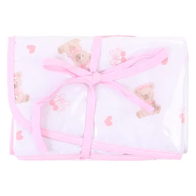 Trocador Portátil Incomfral Estampa Ursa Laço Trocador Portátil Incomfral Estampa Ursa Laço