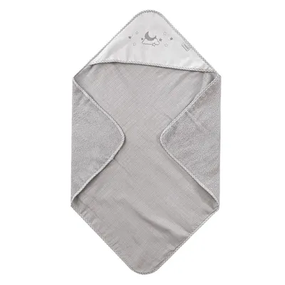 Toalha De Banho Baby Joy Felpa Bordado Céu