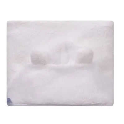 Toalha de Banho Com Capuz Baby Joy Super Seca Branca