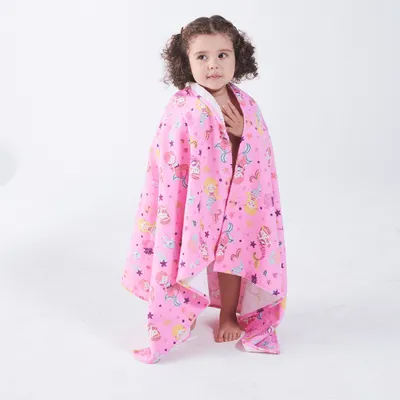 Toalha Baby Joy Kids Estampa Sereia